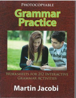Grammar practice : worksheets for 212 interactive grammar activites cover image