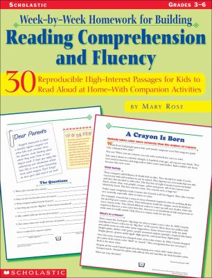 Reading comprehension and fluency : 30 reproducible high-interest passages for kids to read aloud at home - with companion activities  cover image cdn