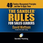 The sandler rules : forty-nine timeless selling principles ... and how to apply them cover image cdn
