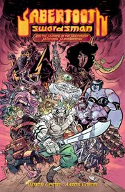 Sabertooth Swordsman and the mayhem of the malevolent Mastodon Mathematician. Issue 1 cover image cdn