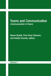 Towns and communication. Volume 1, Communication in towns cover image cdn