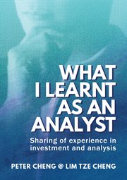 What i learnt as an analyst. Sharing of Experience in Investment and Analysis cover image cdn