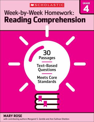 Reading comprehension. Grade 4  cover image cdn