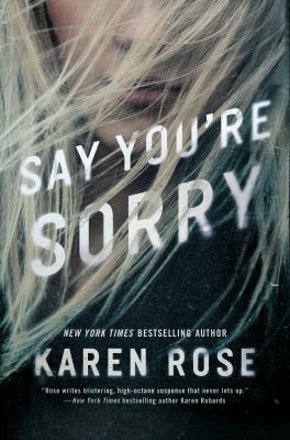 Say you're sorry  cover image cdn