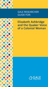 Elizabeth ashbridge and the quaker voice of a colonial woman cover image cdn