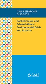 Rachel carson and edward abbey. Environmental Crisis and Activism cover image cdn