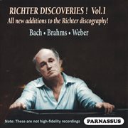 Richter discoveries, volume 1: bach, brahms, weber cover image cdn