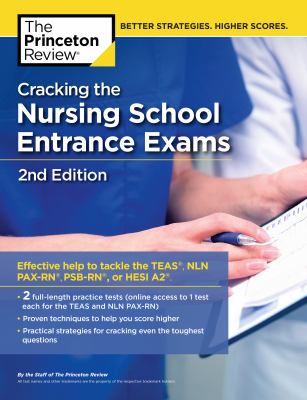 Cracking the nursing school entrance exams  cover image cdn