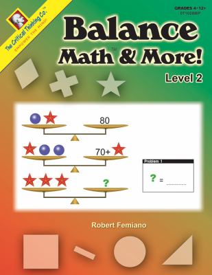 Balance math & more! Level 2  cover image cdn