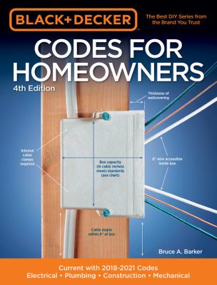 Codes for homeowners : electrical, plumbing, construction, mechanical, current with 2018-2021 codes  cover image cdn