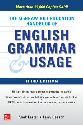 The McGraw-Hill Education handbook of English grammar and usage  cover image cdn