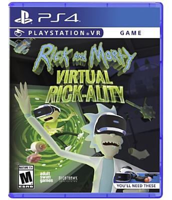 Rick and Morty. Virtual rick-ality [PS4-VR] cover image cdn