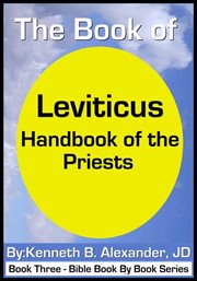 Leviticus. Handbook of the Priests cover image cdn