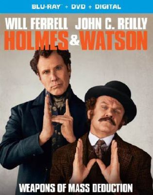 Holmes & Watson [Blu-ray + DVD combo] cover image cdn