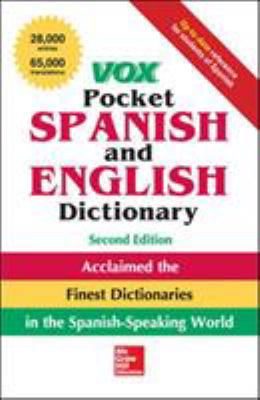 Vox pocket Spanish and English dictionary cover image cdn