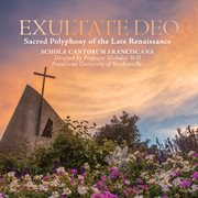 Exultate deo: sacred polyphony of the late renaissance cover image cdn