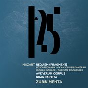 Mozart: sereande no. 10, "gran partita", requiem (fragment), ave verum corpus [live] cover image cdn