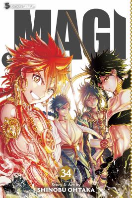 Magi : the labyrinth of magic. 34  cover image cdn
