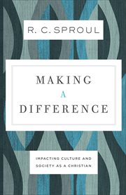 Making a difference. Impacting Culture and Society as a Christian cover image cdn