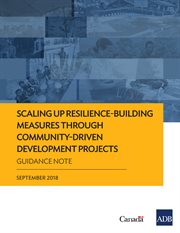 Scaling up resilience-building measures through community-driven development projects. Guidance Note - September 2018 cover image cdn