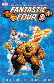 Fantastic four by jonathan hickman, vol. 6. Issue 605, 605.1, 606-611 cover image cdn