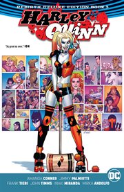 Harley quinn: the rebirth deluxe edition book 3. Issue 28-42 cover image cdn