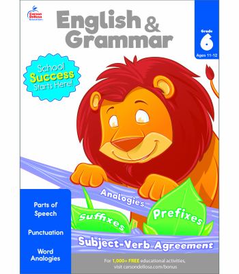 English & grammar, grade 6 cover image cdn