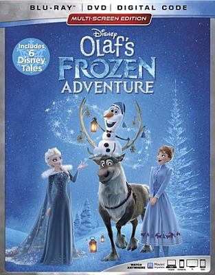 Olaf's frozen adventure [Blu-ray + DVD combo] cover image cdn
