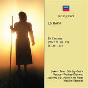 J.s. bach: six cantatas cover image cdn