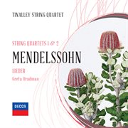 Mendelssohn: string quartets nos. 1 & 2 cover image cdn