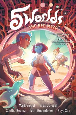 5 worlds. Book 3, The red maze  cover image cdn