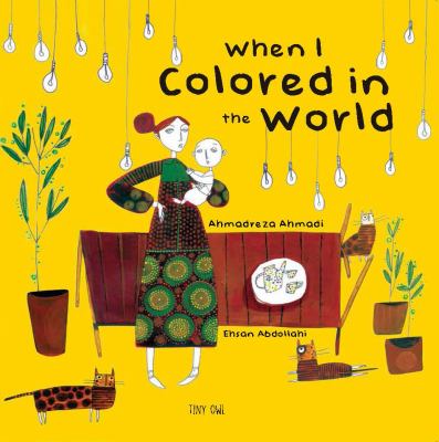 When I colored in the world cover image