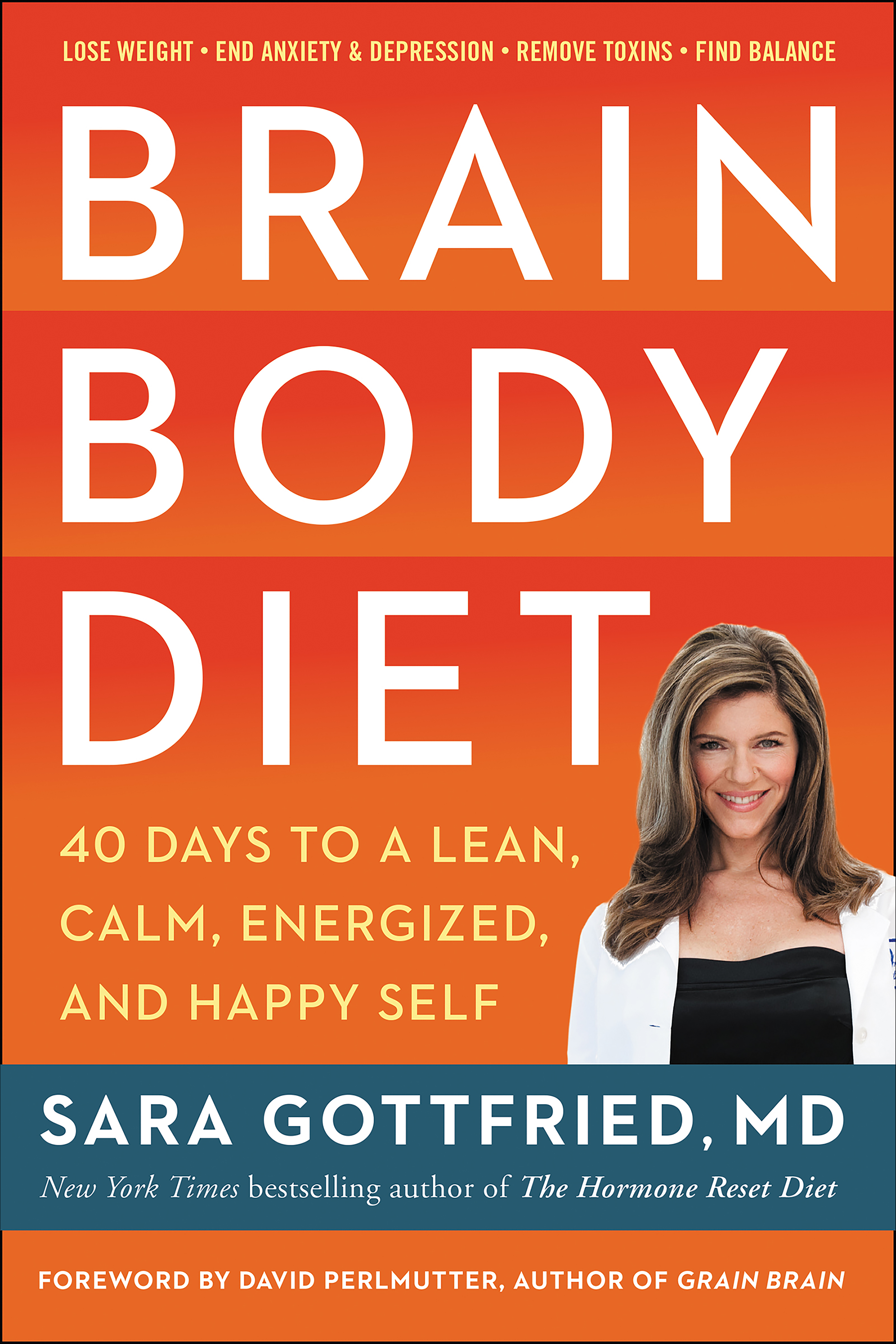 Brain body diet 40 days to a lean, calm, energized, and happy self cover image cdn