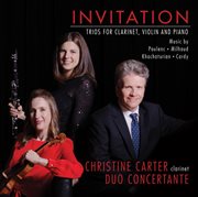 Invitation - trios for clarinet, violin and piano cover image cdn