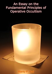 An essay on the fundamental principles of operative occultism; cover image cdn
