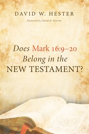 Does mark 16:9ئ20 belong in the new testament? cover image cdn