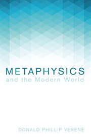 Metaphysics and the modern world cover image cdn