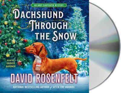 Dachshund through the snow cover image