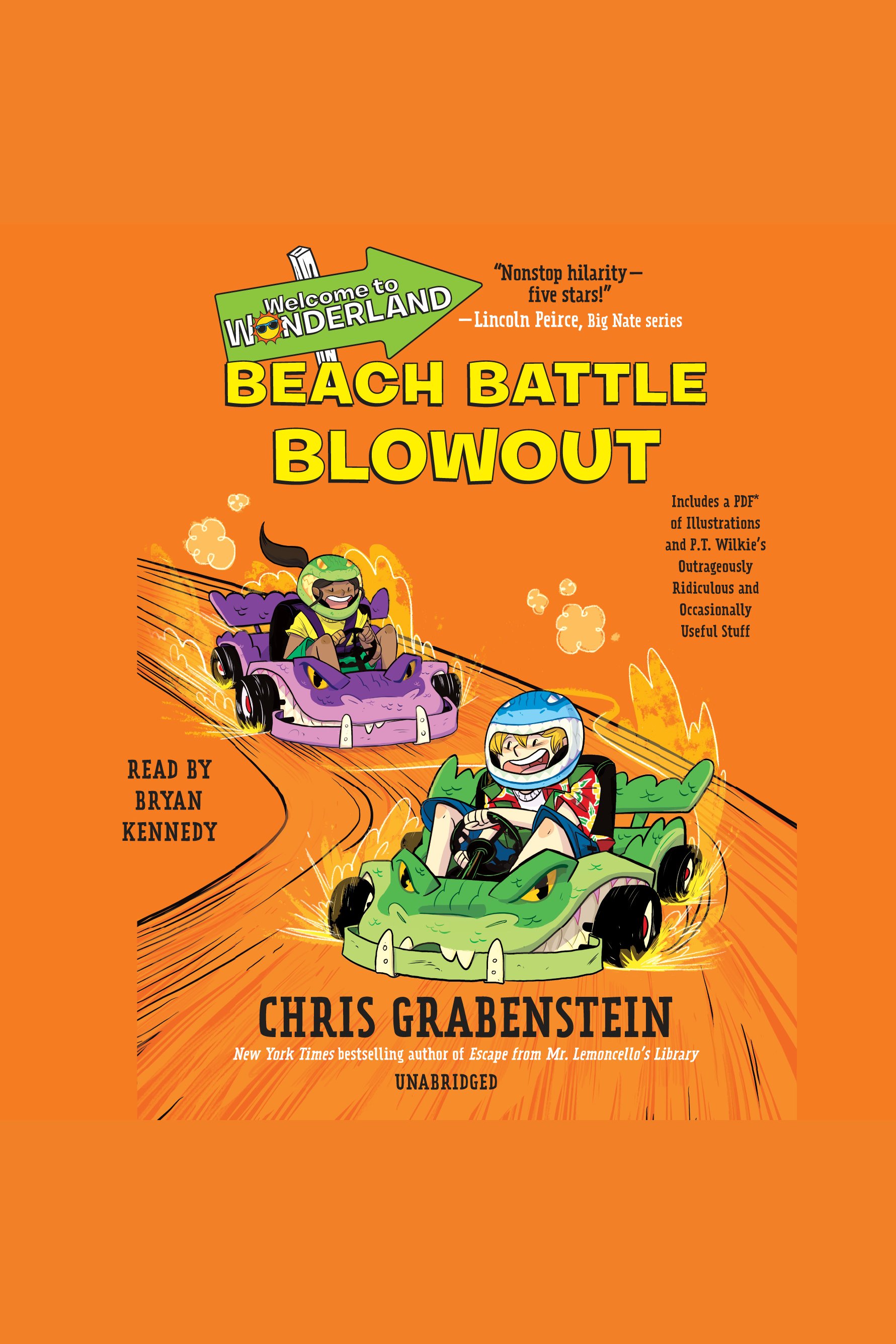Beach battle blowout. Book 4 cover image cdn