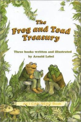 The Frog and Toad treasury : three books  cover image cdn