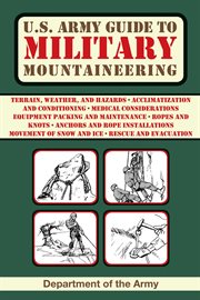 U.S. Army guide to military mountaineering cover image cdn