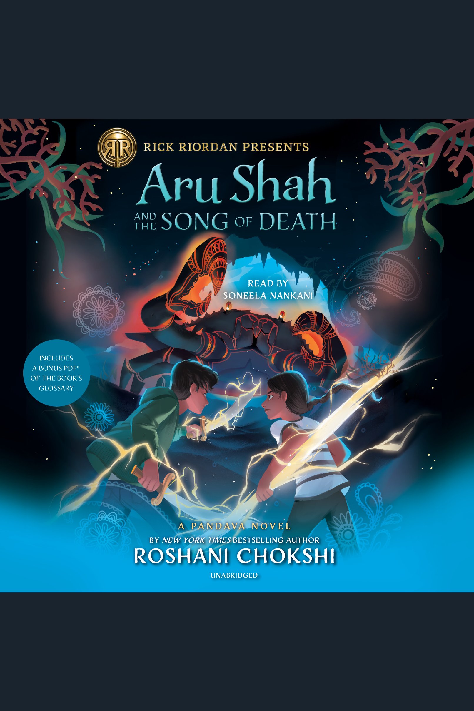 Aru Shah and the song of death cover image cdn