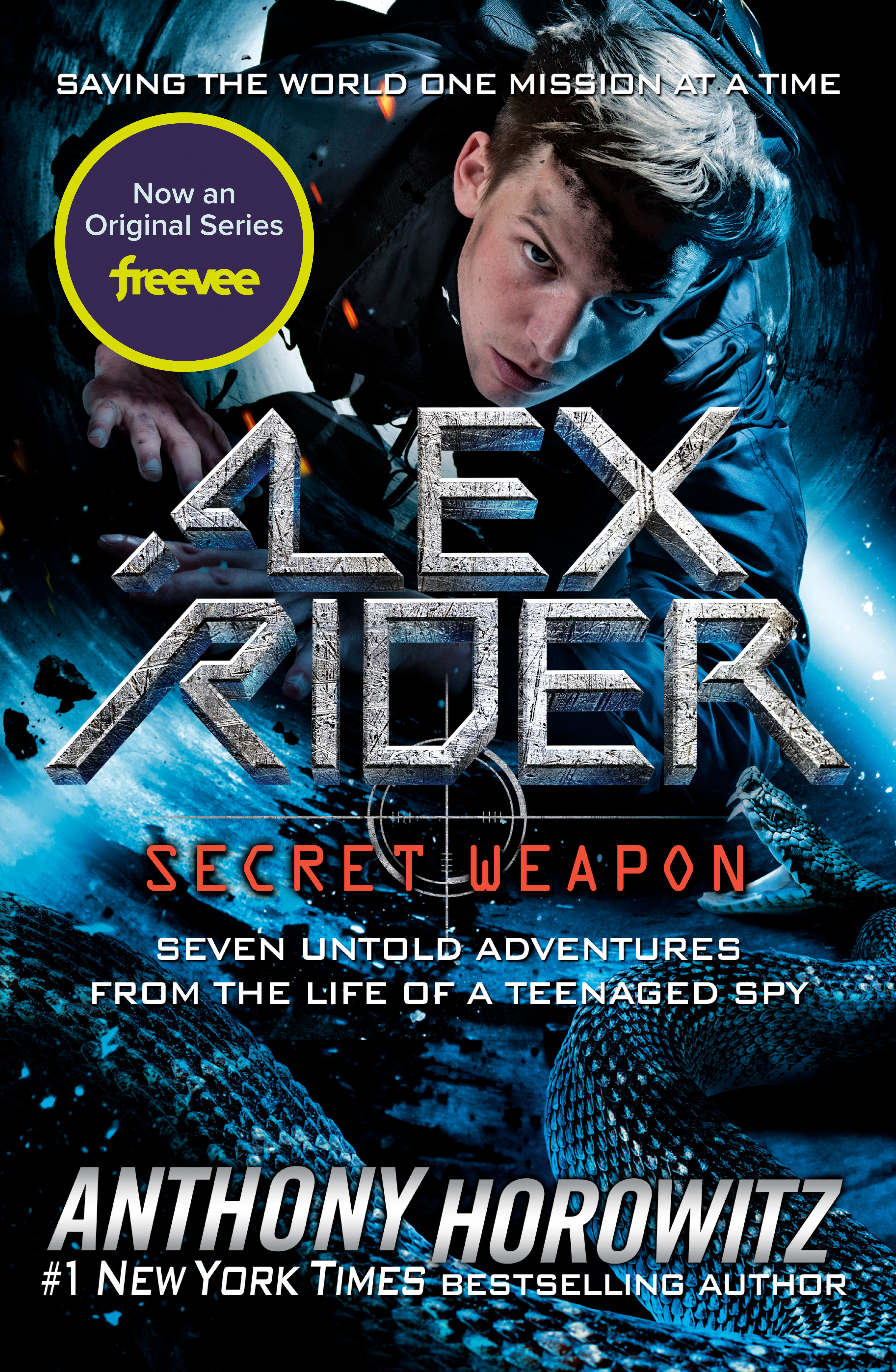 Alex Rider, secret weapon seven untold adventures from the life of a teenaged spy cover image cdn