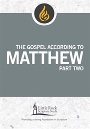 The gospel according to matthew, part two cover image cdn