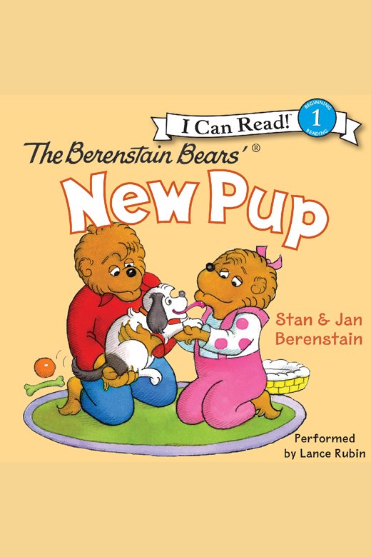 The Berenstain Bears' new pup cover image cdn