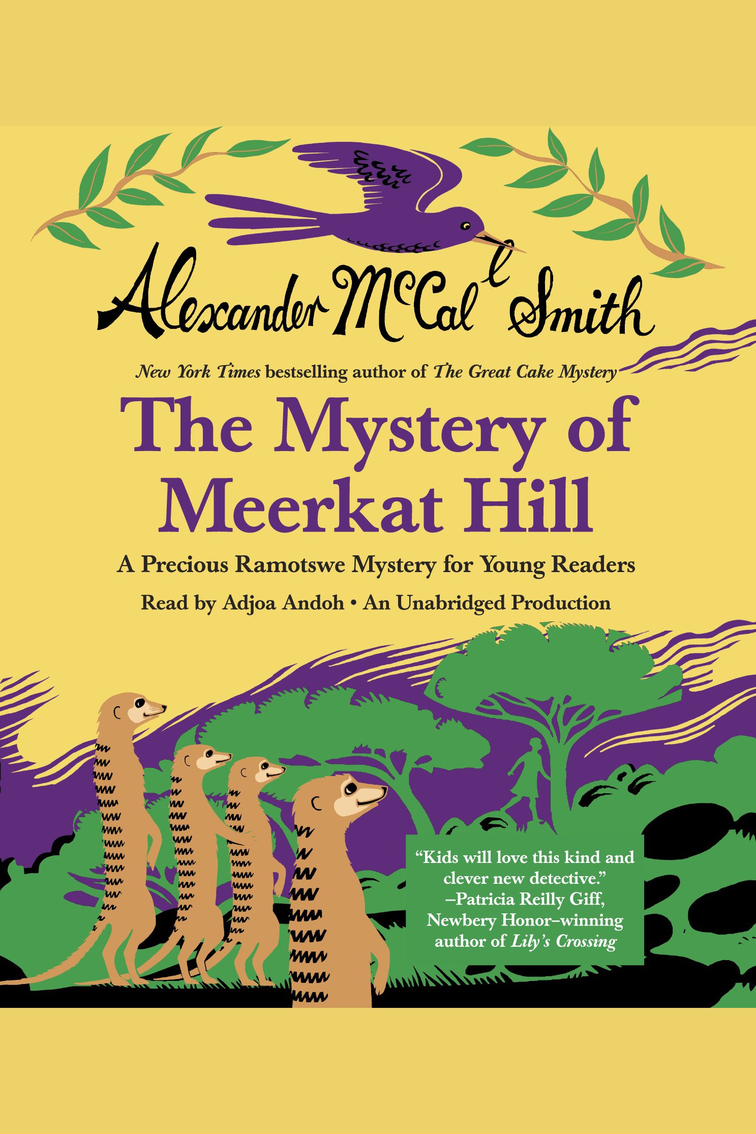 The mystery of Meerkat Hill a Precious Ramotswe mystery for young readers cover image cdn