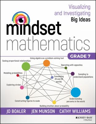 Mindset mathematics : visualizing and investigating big ideas, grade 7  cover image cdn