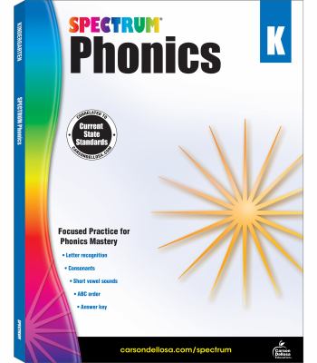 Spectrum phonics. Kindergarten cover image cdn