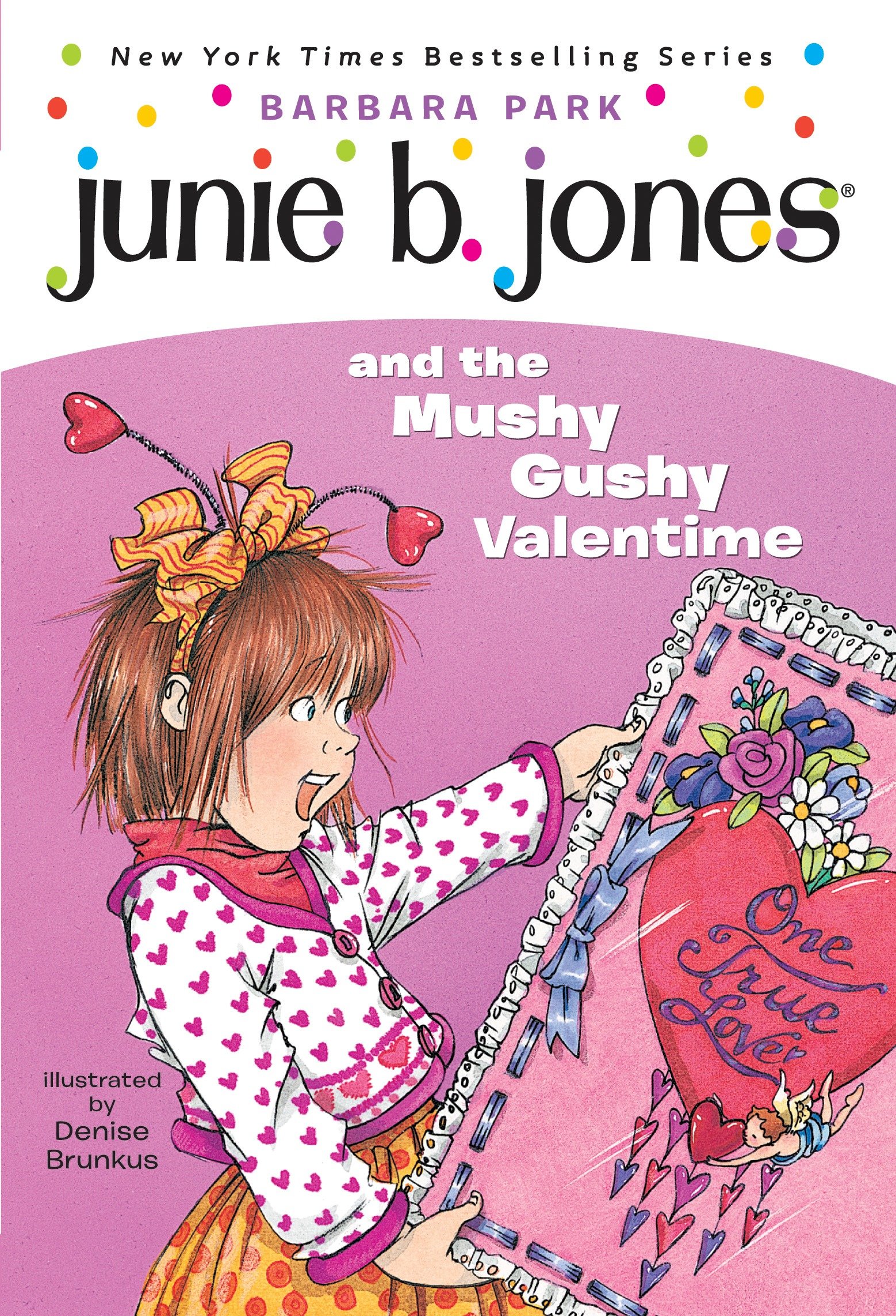 Junie B. Jones and the mushy gushy valentime cover image cdn