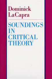 Soundings in critical theory cover image cdn